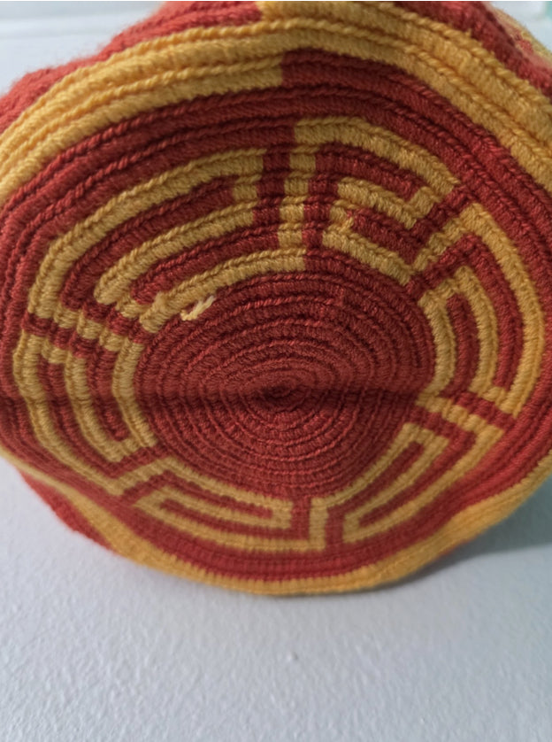 Sunflare - Medium Wayuu Mochila Bag RO10