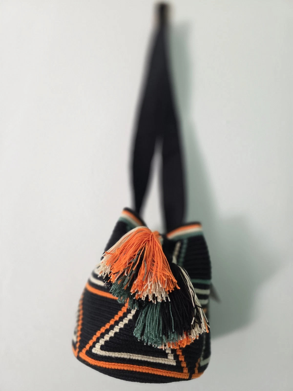 Earth Meets Fire - Authentic Wayuu Mini Mochila